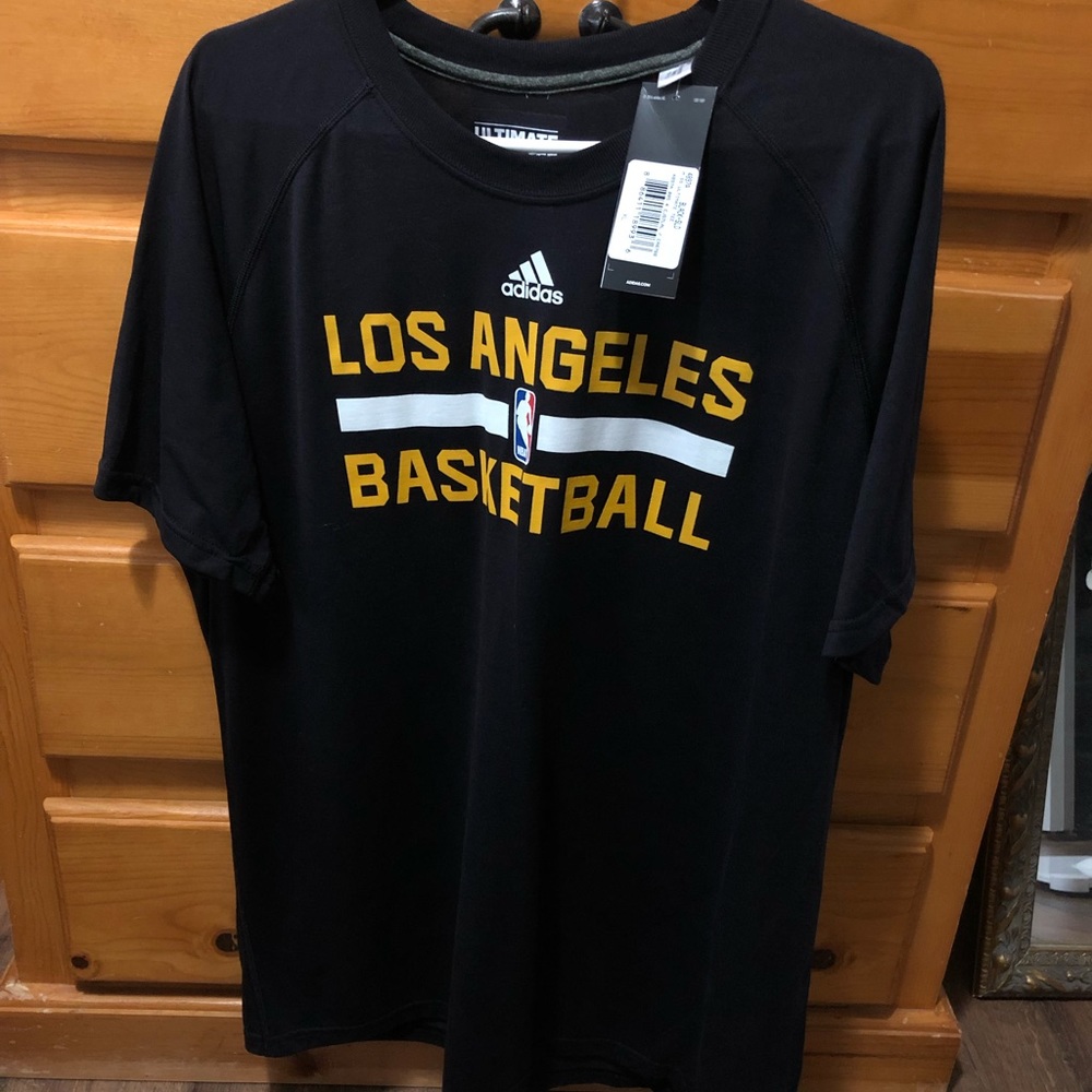 Los Angeles Lakers basketball Adidas shirt (new)
